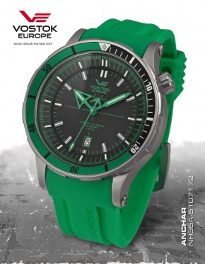 pánske hodinky Vostok-Europe ANCHAR Submarine titanium line  NH35A/5107172
