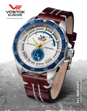 pnske hodinky Vostok-Europe N-1 ROCKET automatic, power reserve NE57-225A562