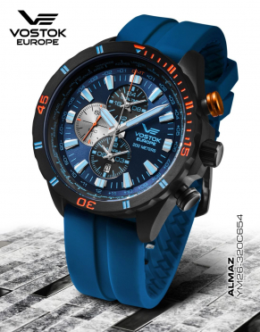 pnske hodinky Vostok-Europe ALMAZ multifunctional line YM26-320C654