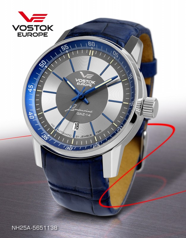 pánske hodinky Vostok - Europe  GAZ-14 Limouzine tritium line 8215/5651138
