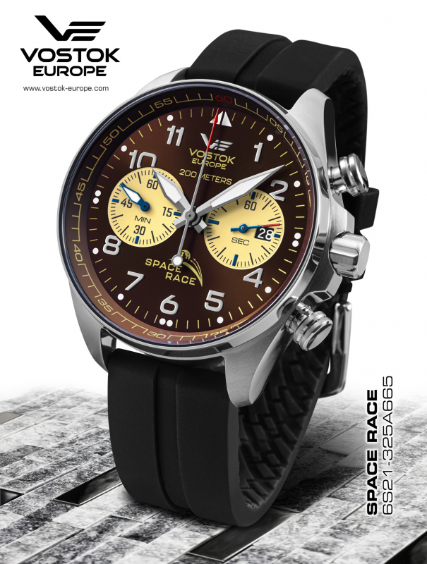 pánske hodinky Vostok-Europe SPACE RACE chrono line 6S21-325A665