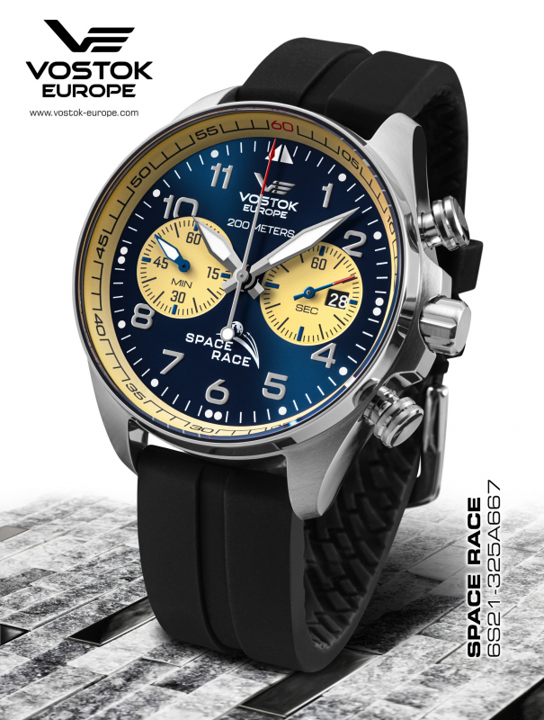 pánske hodinky Vostok-Europe SPACE RACE chrono line 6S21-325A667